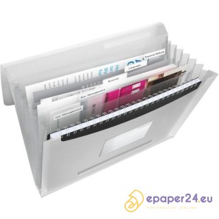 TECZKA ESSELTE VIVIDA 6 PRZEGRÓDEK BIAŁA