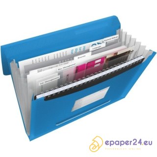 TECZKA ESSELTE VIVIDA 6 PRZEGRÓDEK NIEBIESKA