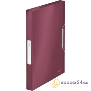 TECZKA Z GUMKĄ LEITZ STYLE 30mm CZERWONA