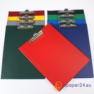 TECZKA Z KLIPEM A4 GRANATOWA