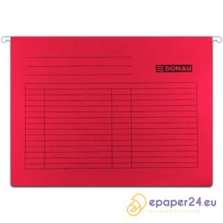 Teczka zawieszana Donau A4 czerwona (5)