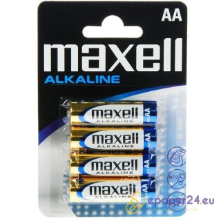 BATERIE MAXELL ALKALINE AA LR6 (4)