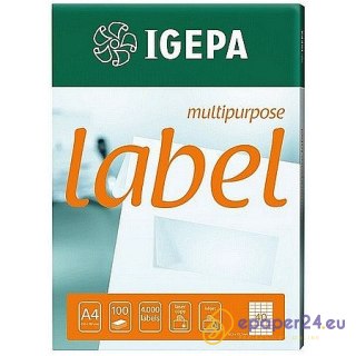 ETYKIETY A4 IGEPA śr.117mm (CD) (80)