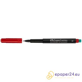 FOLIOPIS FABER-CASTELL OHP S CZERWONY