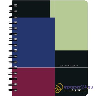 KOŁONOTATNIK LEITZ EXECUTIVE A4/80K KRATKA