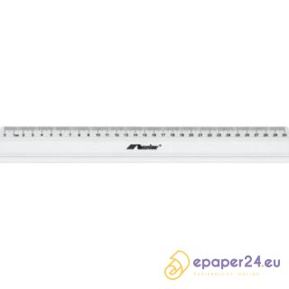 Linijka alum. 70cm, klasa techniczna LENIAR 30073