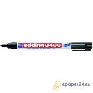 Marker do płyt Edding 8400 czarny