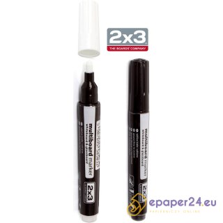 MARKER KREDOWY 2x3 10mm CZARNY
