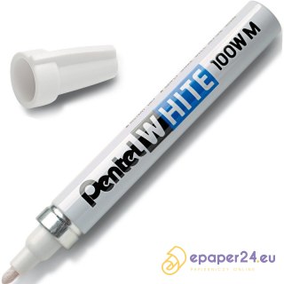 MARKER OLEJOWY PENTEL WHITE 100W M