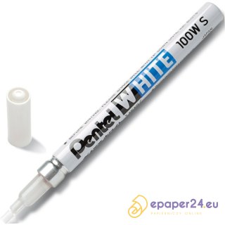 MARKER OLEJOWY PENTEL WHITE 100W S