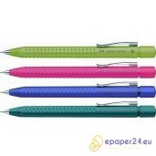 OŁÓWEK AUTOMATYCZNY FABER-CASTELL GRIP 2011 SREBRN