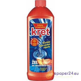 Środek do rur Kret 500ml żel