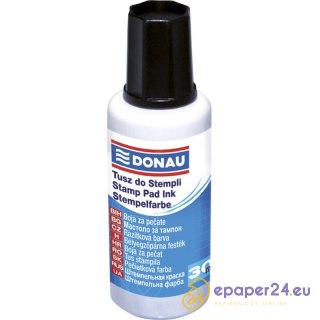 Tusz do pieczątek Donau 30ml czarny
