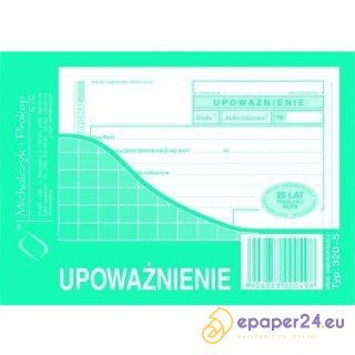 UPOWAŻNIENIE A6 (O+1K)