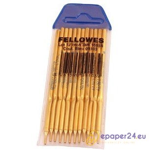 Wkłady do długopisu Fellowes DIN 16554 niebieskie (12)