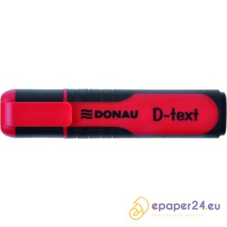 Zakreślacz Donau D-Text czerwony