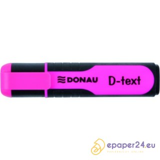Zakreślacz Donau D-Text różowy