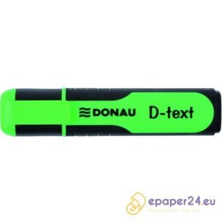 Zakreślacz Donau D-Text zielony