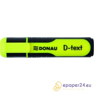 Zakreślacz Donau D-Text żółty