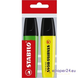 ZAKREŚLACZ STABILO BOSS ORIGINAL 2 KOLORY