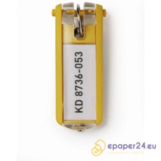 ZAWIESZKI NA KLUCZE DURABLE ŻÓŁTE (6)