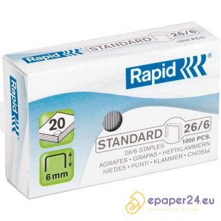 ZSZYWKI RAPID STANDARD 26/6 (1000)