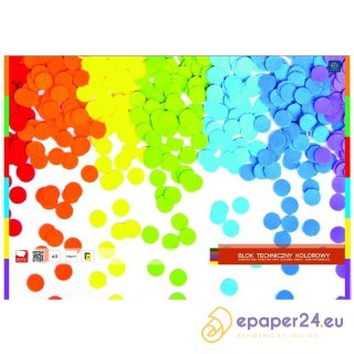 Blok techniczny Interdruk A3/10k kolorowy