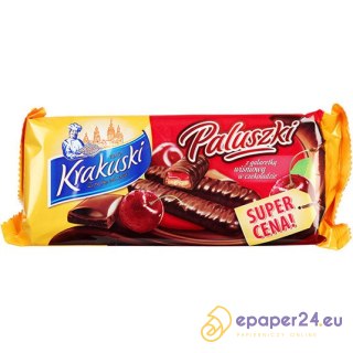 CIASTKA KRAKUSKI PALUSZKI 144g WIŚNIOWA GALARETKA