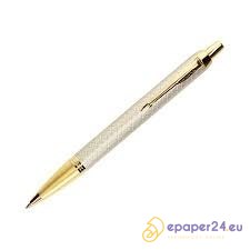 DŁUGOPIS PARKER IM PREMIUM SREBRZYSTY GT