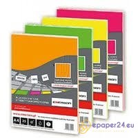 Etykiety Emerson A4 210x297mm pomarańczowe (25)