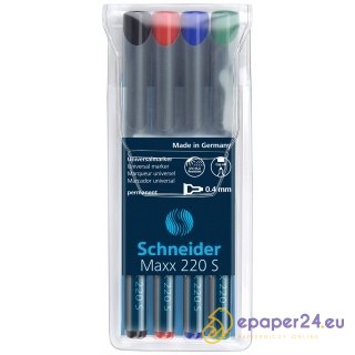 Foliopisy Schneider Maxx 220 S 4 kolory