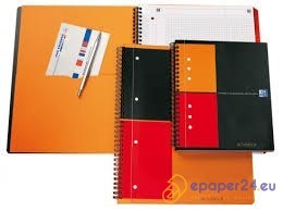 KOŁONOTATNIK OXFORD ACTIVEBOOK B5/80K KRATKA