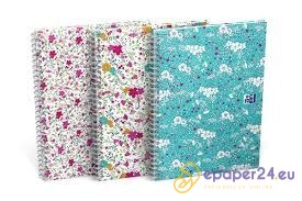 KOŁONOTATNIK OXFORD FLORAL B5/60K KRATKA