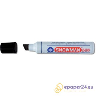 MARKER PERMANENTNY SNOWMAN JUMBO 600 CZARNY
