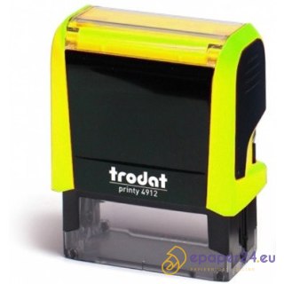 PIECZĄTKA TRODAT PRINTY 4912 NEON ŻÓŁTY