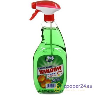 PŁYN DO SZYB GOLD DROP 500ml WINDOW PLUS ZIELONY