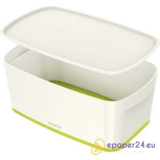 POJEMNIK LEITZ MyBOX 318x128x191mm BIAŁO-ZIELONY
