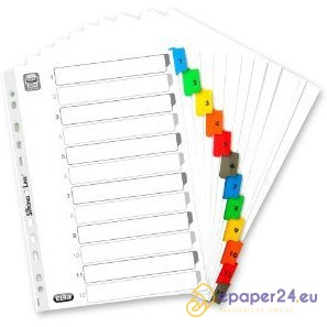 PRZEKŁADKI MYLAR ELBA A4 1-12