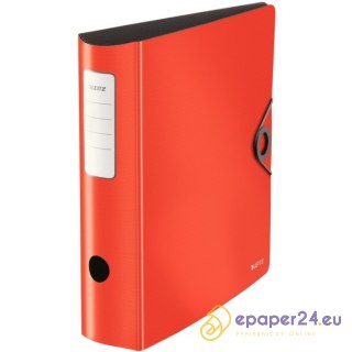 SEGREGATOR LEITZ ACTIVE SOLID 180° A4/82mm CZERWONY