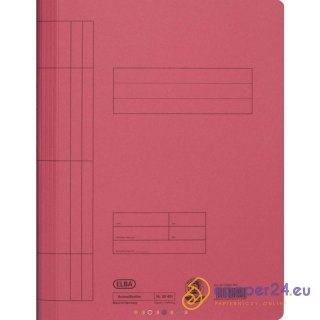 SKOROSZYT KARTONOWY ELBA A4 CZERWONY