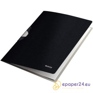 Skoroszyt z klipsem Leitz Style A4 40k czarny