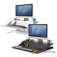 Stanowisko do pracy Fellowes Sit-Stand Lotus czarn Stanowisko do pracy Fellowes Sit-Stand Lotus czarn