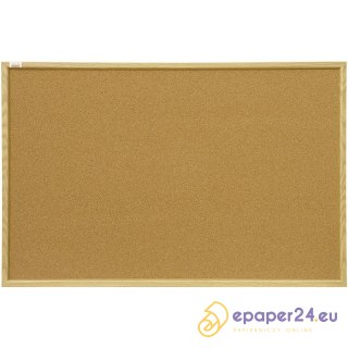 TABLICA KORKOWA 80*60cm RAMA DREWNIANA
