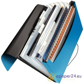 TECZKA LEITZ SOLID 6 PRZEGRÓDEK NIEBIESKA