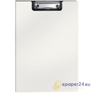 TECZKA Z KLIPEM LEITZ SOLID A4 BIAŁA