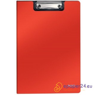 TECZKA Z KLIPEM LEITZ SOLID A4 CZERWONA