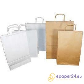 TORBA PAPIEROWA 35x18x44cm BRĄZOWA