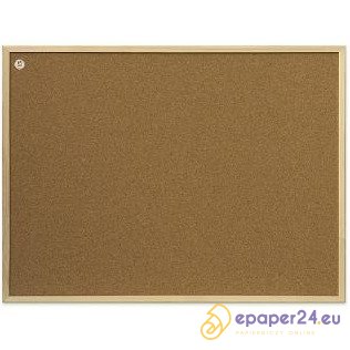 Tablica korkowa MemoBe 120x90cm rama drewniana