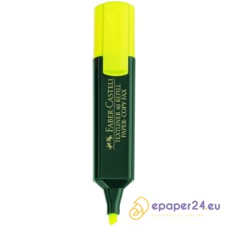 ZAKREŚLACZ FABER-CASTELL 48 ŻÓŁTY