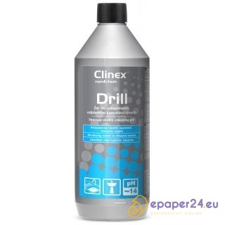Żel Clinex 1L Drill (do udrażniania odpływów kanalizacyjnych)